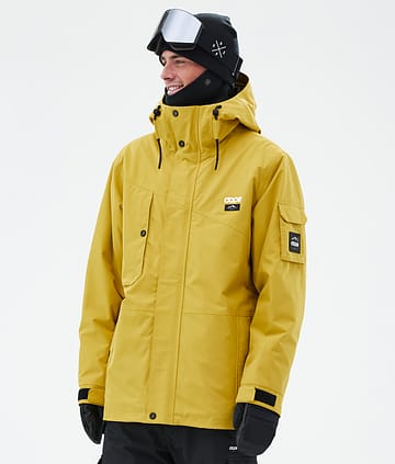 Dope Adept Lumilautailutakki Yellow