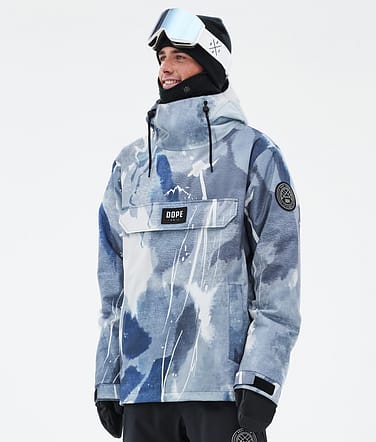 Dope Blizzard Lumilautailutakki Miehet Nightmare Blue Renewed