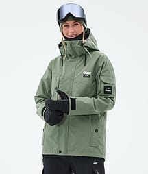 Dope Adept W Lumilautailutakki Naiset Moss Green