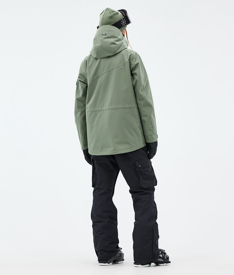 Dope Adept W Laskettelutakki Naiset Moss Green, Kuva 4 / 9