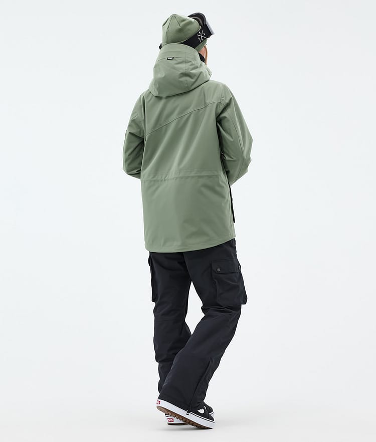 Dope Adept W Lumilautailutakki Naiset Moss Green Renewed, Kuva 5 / 10