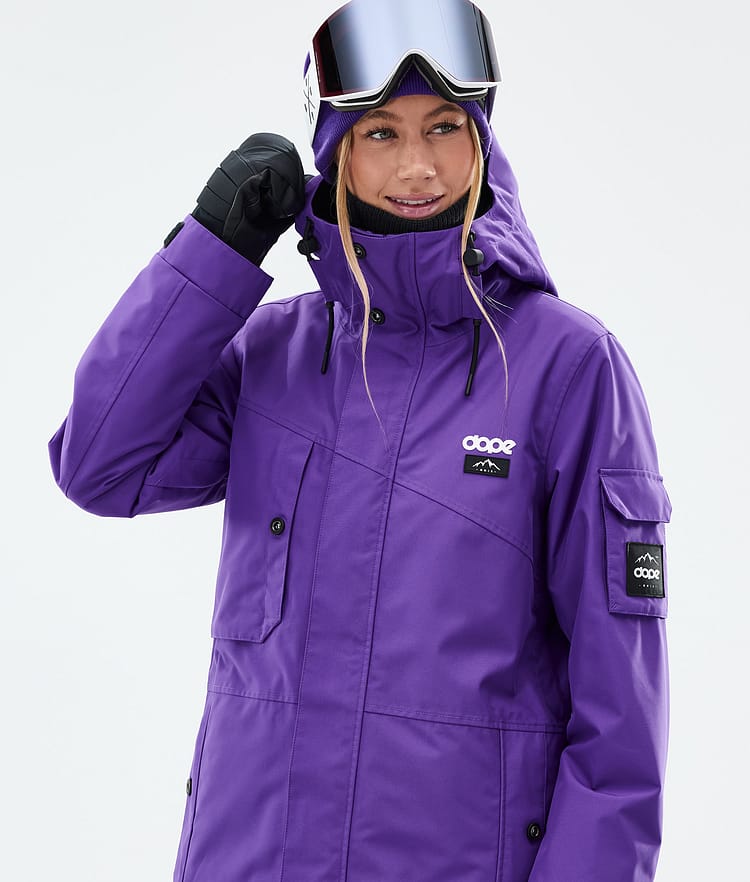 Dope Adept W Lumilautailutakki Naiset Vivid Purple Renewed, Kuva 2 / 10