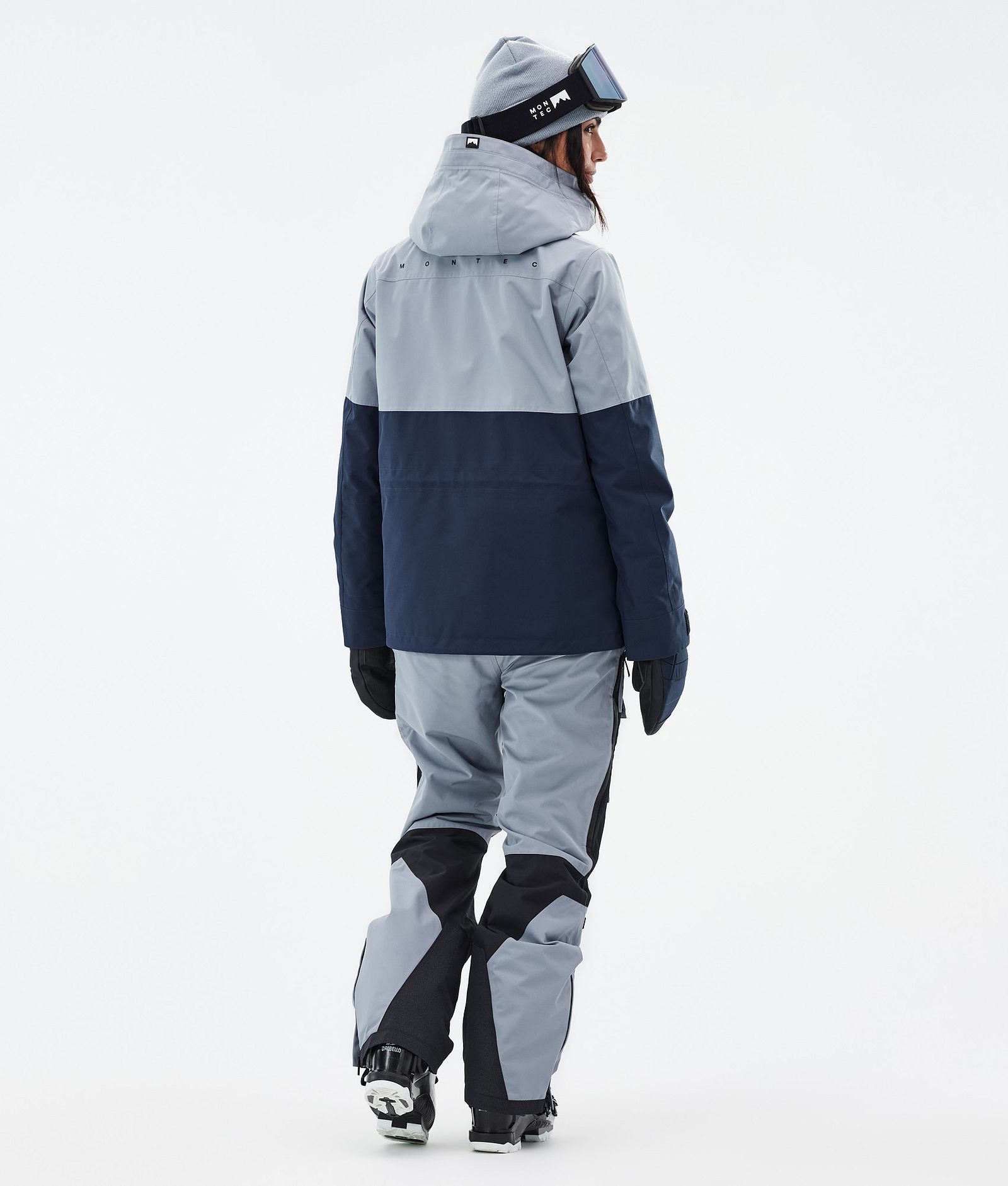 Montec Doom W Laskettelutakki Naiset Soft Blue/Black/Dark Blue, Kuva 4 / 10
