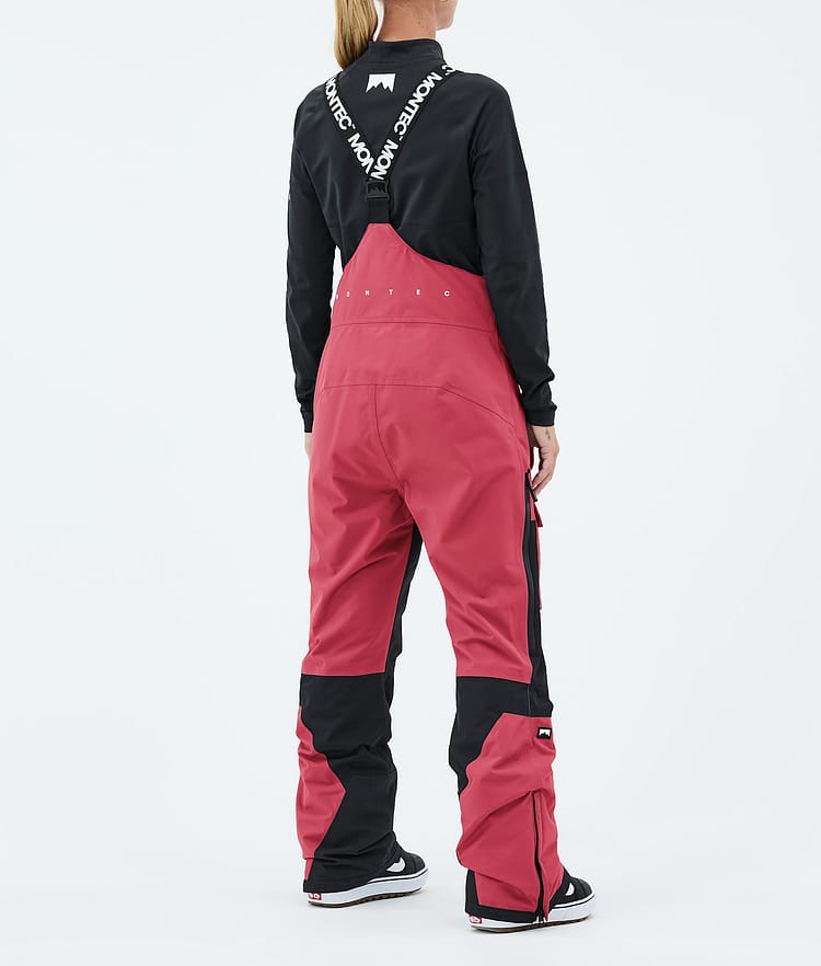 Montec Fawk W Lumilautailuhousut Naiset Light Red/Black, Image 4 of 7