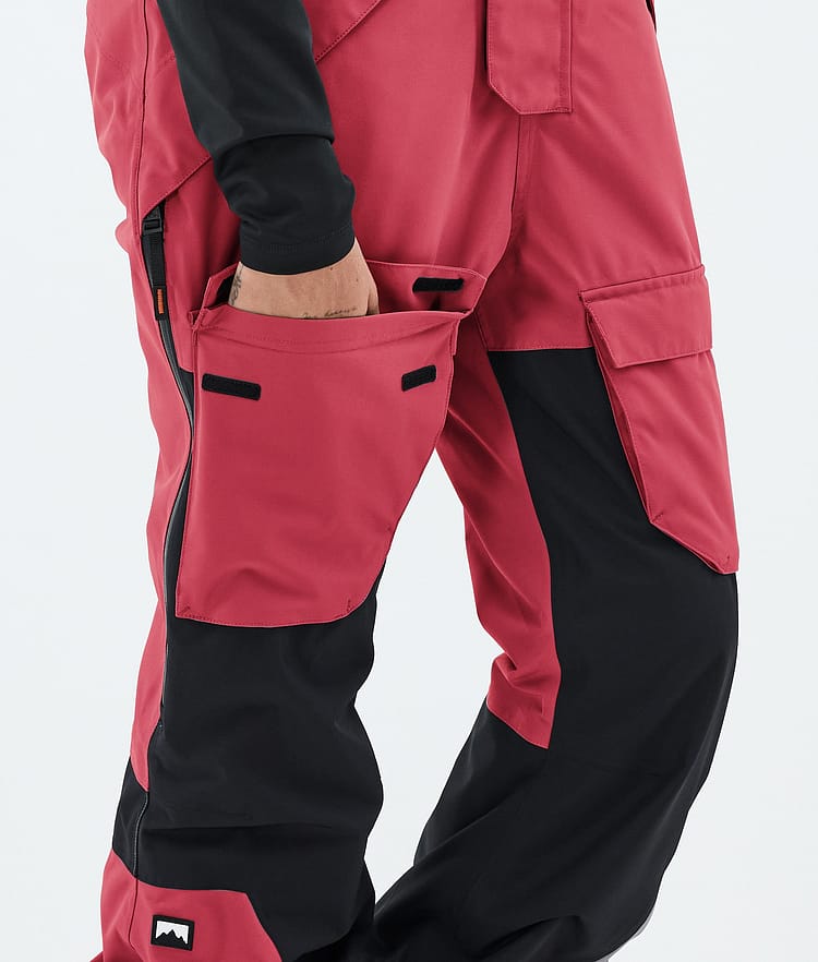 Montec Fawk W Lumilautailuhousut Naiset Light Red/Black, Image 7 of 7