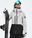 Montec Moss W Lumilautailutakki Naiset Light Grey/Black