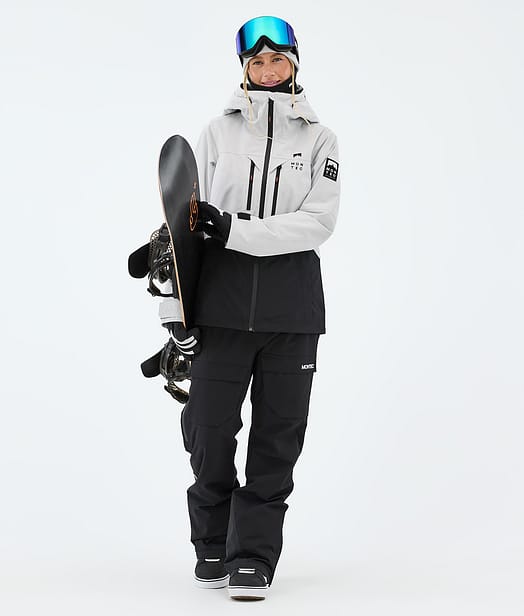 Montec Moss W Lumilautailu Outfit Light Grey/Black