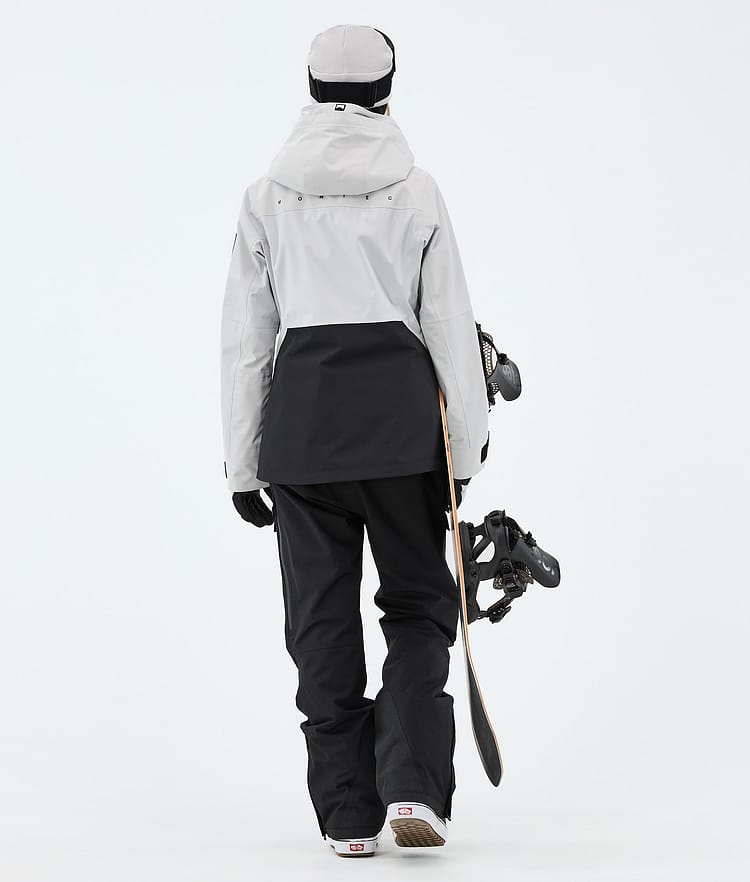 Montec Moss W Lumilautailu Outfit Naiset Light Grey/Black, Kuva 3 / 3