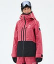 Montec Moss W Laskettelutakki Naiset Light Red/Black