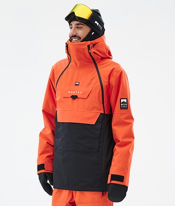Montec Doom Lumilautailutakki Orange/Black