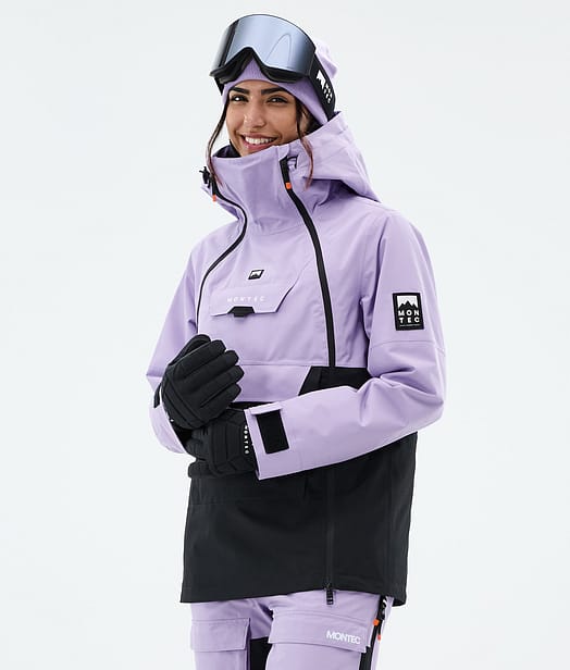 Montec Doom W Lumilautailutakki Naiset Faded Violet/Black