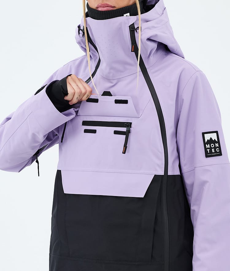 Montec Doom W Lumilautailutakki Naiset Faded Violet/Black, Kuva 9 / 10
