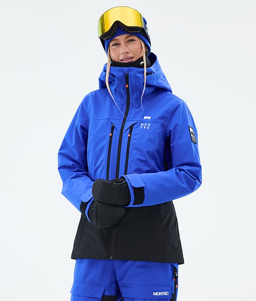 Montec Moss W Laskettelutakki Naiset Cobalt Blue/Black