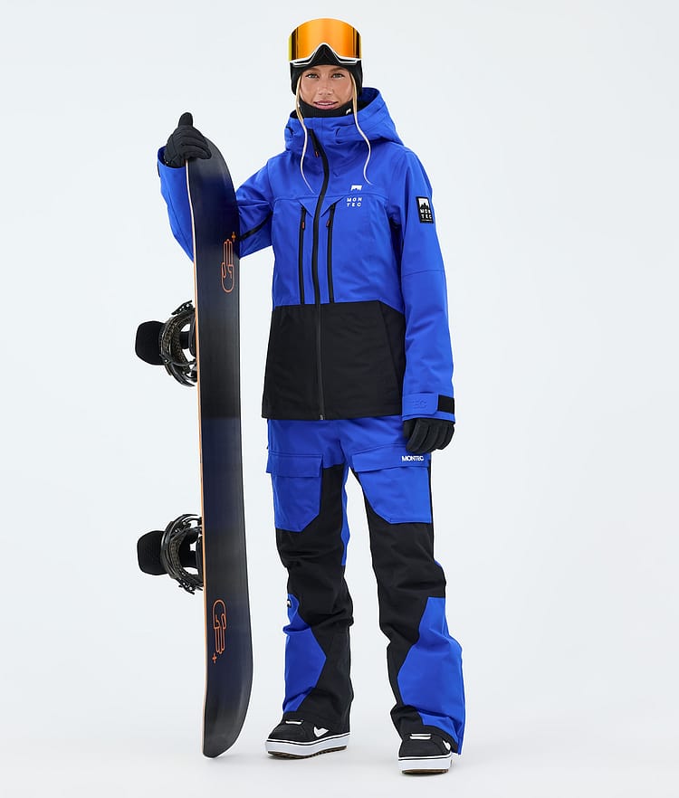 Montec Moss W Lumilautailutakki Naiset Cobalt Blue/Black, Image 2 of 9