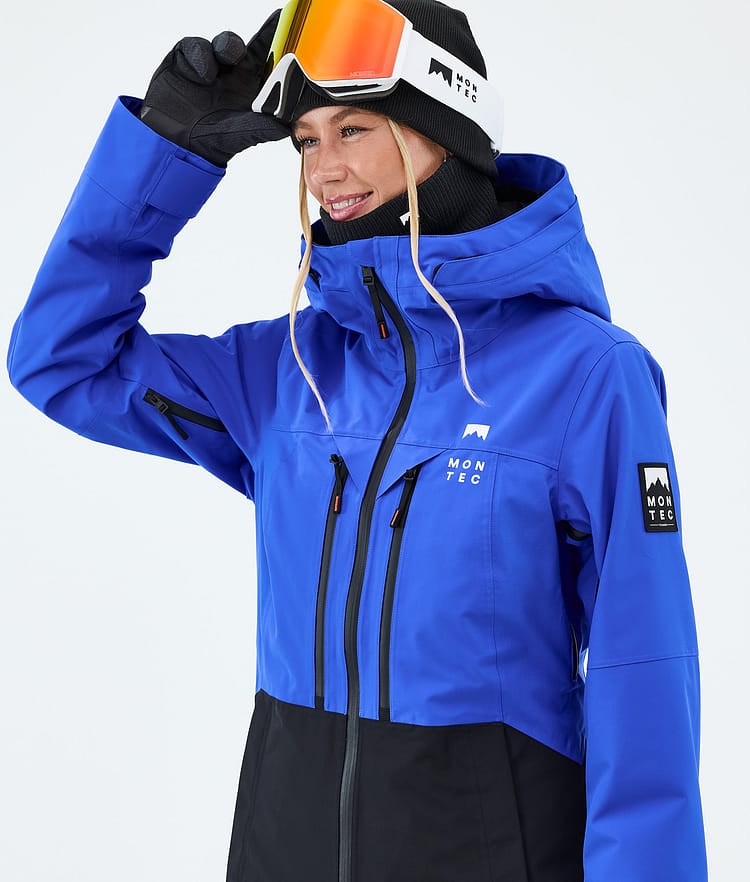 Montec Moss W Lumilautailutakki Naiset Cobalt Blue/Black, Image 4 of 9