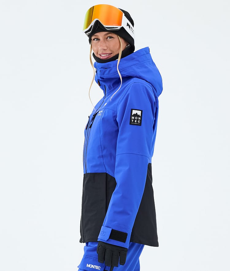 Montec Moss W Laskettelutakki Naiset Cobalt Blue/Black, Kuva 5 / 9