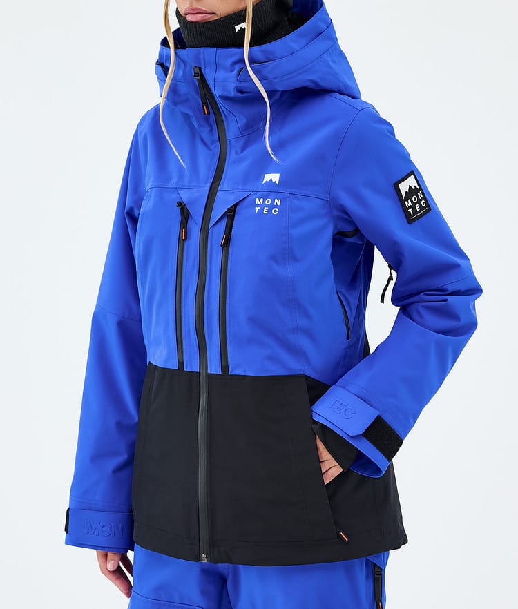 Montec Moss W Laskettelutakki Naiset Cobalt Blue/Black, Kuva 7 / 9