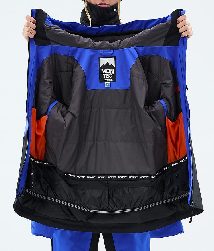 Montec Moss W Lumilautailutakki Naiset Cobalt Blue/Black, Image 9 of 9