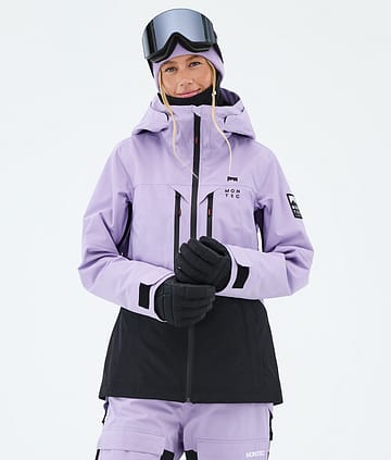 Montec Moss W Lumilautailutakki Faded Violet/Black