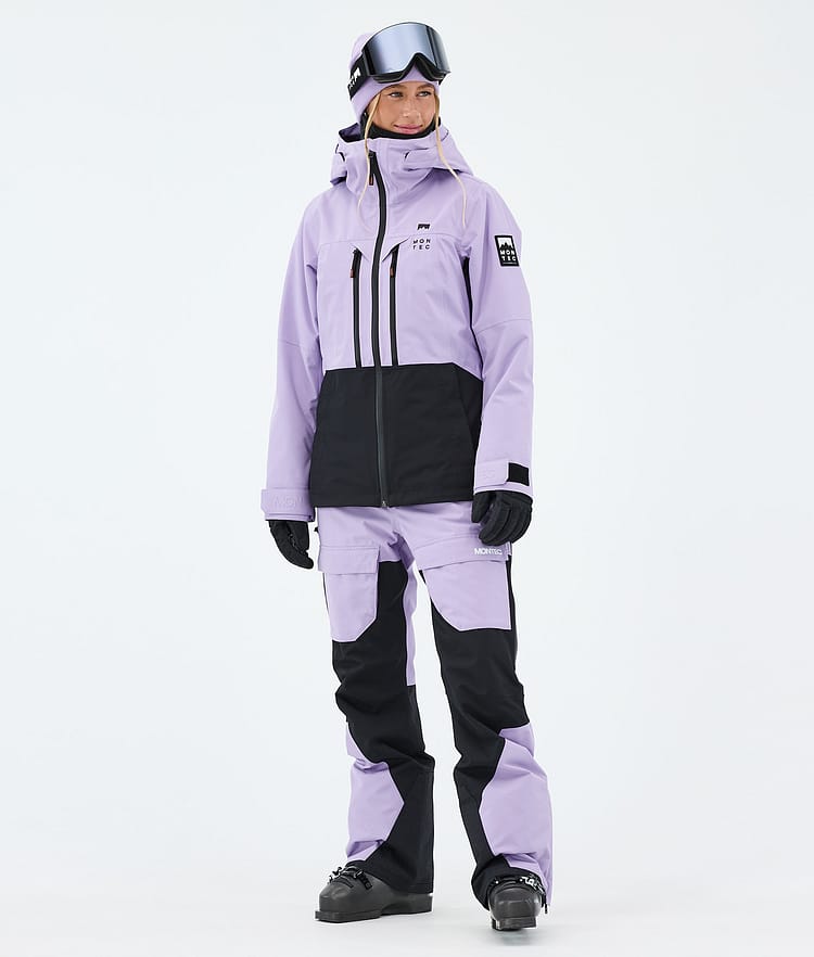 Montec Moss W Laskettelutakki Naiset Faded Violet/Black, Kuva 2 / 9