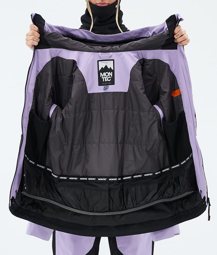 Montec Moss W Laskettelutakki Naiset Faded Violet/Black, Kuva 9 / 9