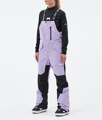 Montec Fawk W Lumilautailuhousut Naiset Faded Violet/Black