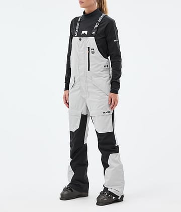 Montec Fawk W Lasketteluhousut Naiset Light Grey/Black