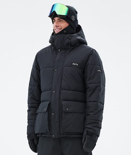 Dope Puffer Full Zip 24 Laskettelutakki Miehet Black