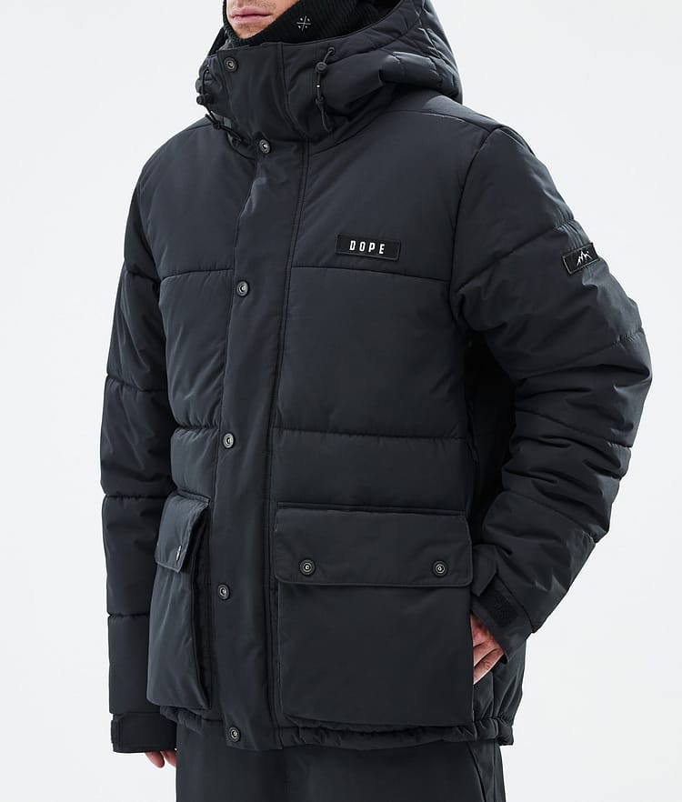 Dope Puffer Full Zip 24 Laskettelutakki Miehet Black, Kuva 7 / 9