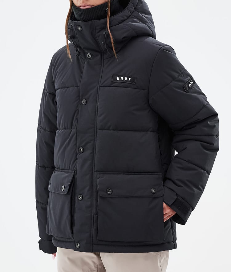 Dope Puffer W Full Zip 24 Laskettelutakki Naiset Black, Kuva 7 / 9