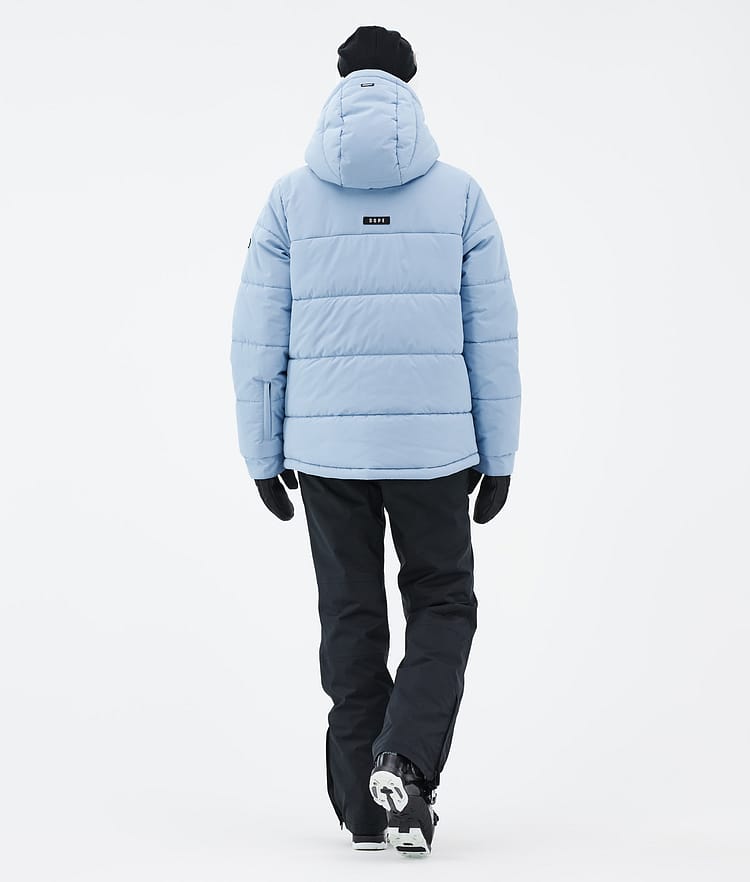 Dope Puffer W Full Zip 24 Laskettelutakki Naiset Light Blue, Kuva 4 / 9