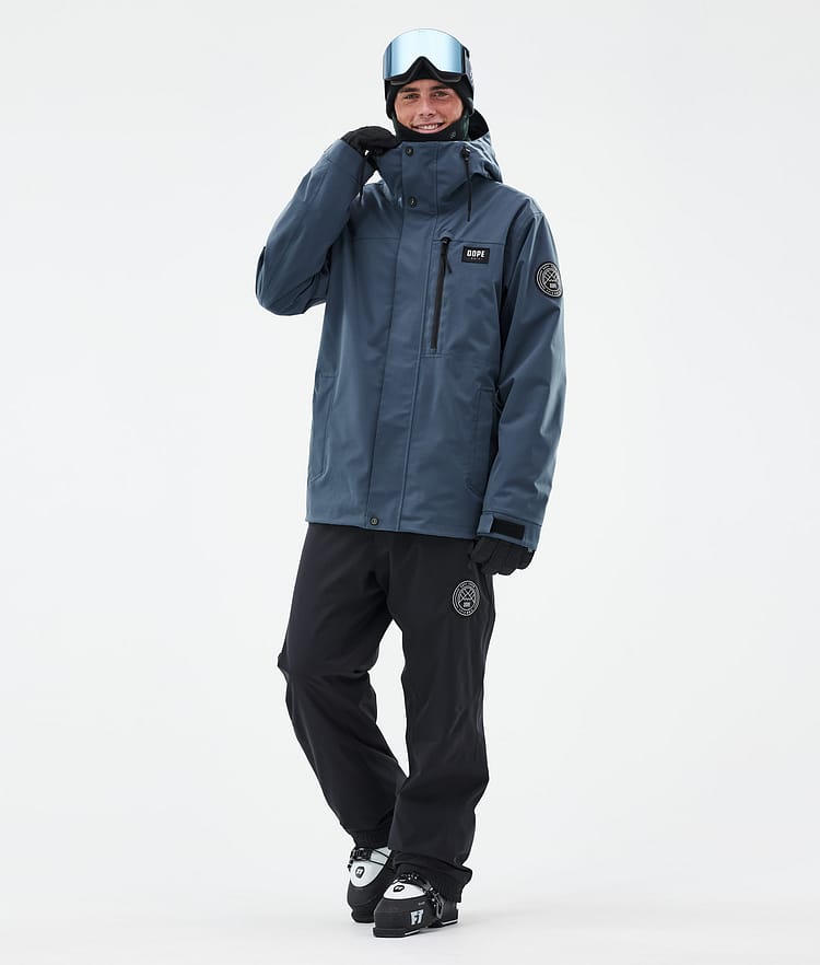 Dope Blizzard Full Zip 24 Laskettelutakki Miehet Metal Blue, Kuva 2 / 9