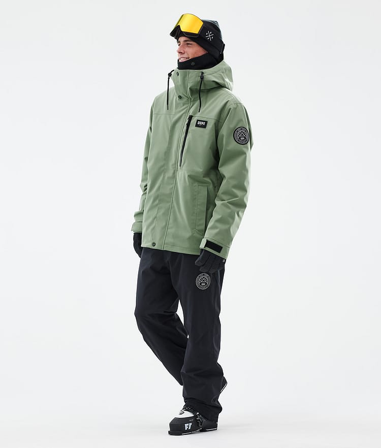 Dope Blizzard Full Zip 24 Laskettelutakki Miehet Moss Green, Kuva 2 / 9