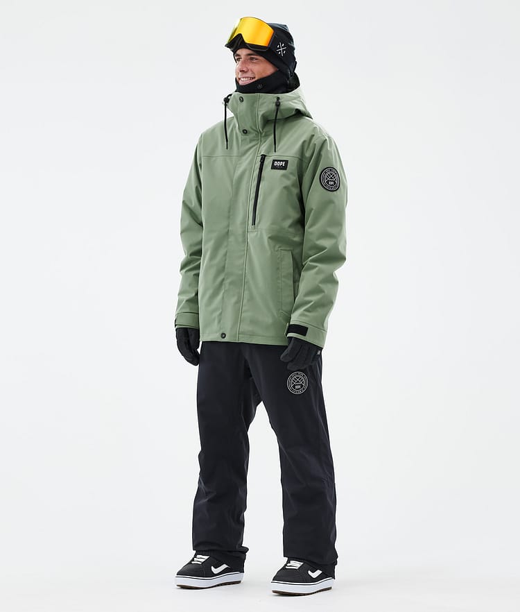 Dope Blizzard Full Zip 24 Lumilautailutakki Miehet Moss Green, Kuva 2 / 9