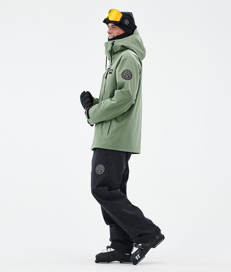Dope Blizzard Full Zip 24 Laskettelutakki Miehet Moss Green, Kuva 3 / 9