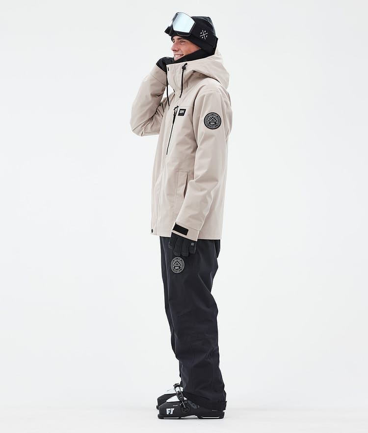 Dope Blizzard Full Zip 24 Laskettelutakki Miehet Sand, Kuva 3 / 9