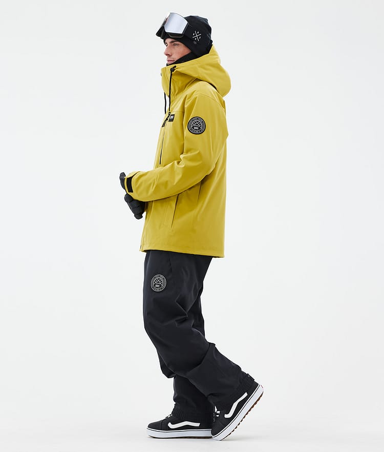 Dope Blizzard Full Zip 24 Lumilautailutakki Miehet Yellow, Kuva 3 / 9