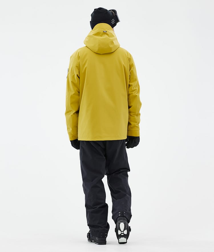 Dope Blizzard Full Zip 24 Laskettelutakki Miehet Yellow, Kuva 4 / 9