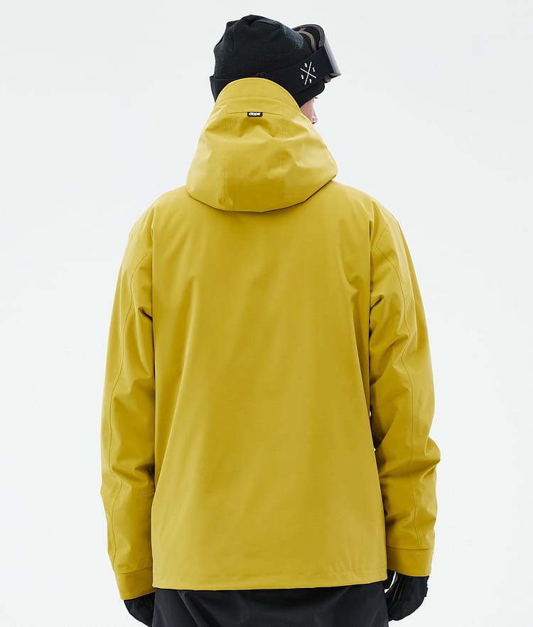 Dope Blizzard Full Zip 24 Lumilautailutakki Miehet Yellow, Kuva 6 / 9