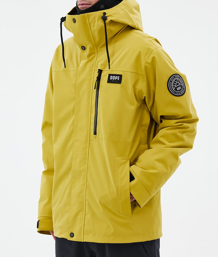 Dope Blizzard Full Zip 24 Laskettelutakki Miehet Yellow, Kuva 7 / 9