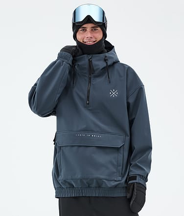 Dope Cyclone Lumilautailutakki Miehet Metal Blue