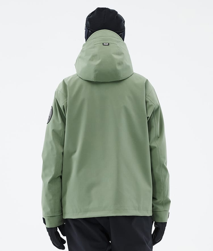 Dope Blizzard W Full Zip 24 Laskettelutakki Naiset Moss Green, Kuva 6 / 9