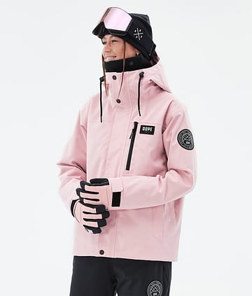 Dope Blizzard W Full Zip 24 Lumilautailutakki Naiset Soft Pink Renewed