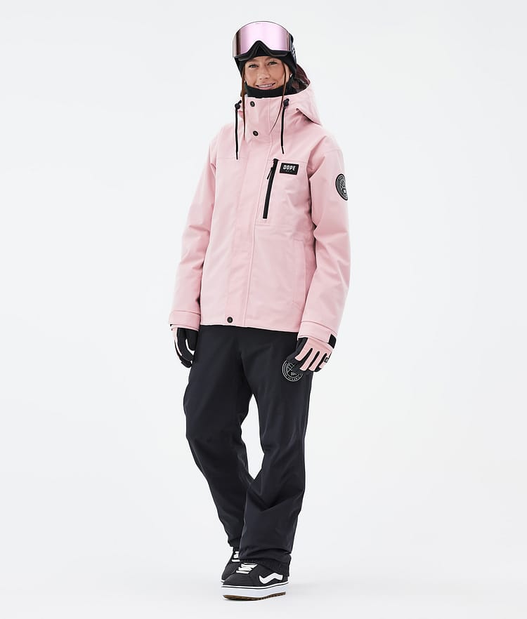 Dope Blizzard W Full Zip 24 Lumilautailutakki Naiset Soft Pink, Kuva 2 / 9