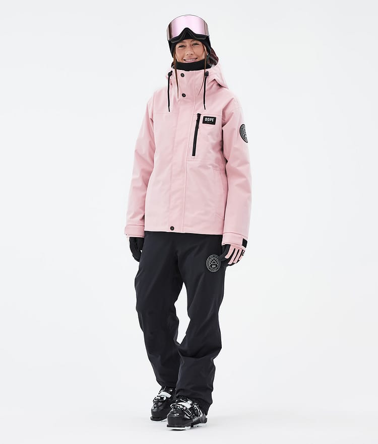 Dope Blizzard W Full Zip 24 Laskettelutakki Naiset Soft Pink, Kuva 2 / 9