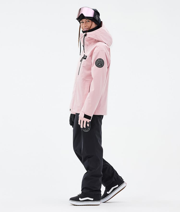 Dope Blizzard W Full Zip 24 Lumilautailutakki Naiset Soft Pink, Kuva 3 / 9