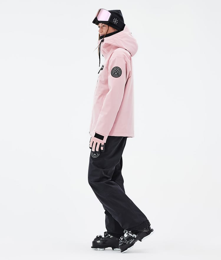 Dope Blizzard W Full Zip 24 Laskettelutakki Naiset Soft Pink, Kuva 3 / 9