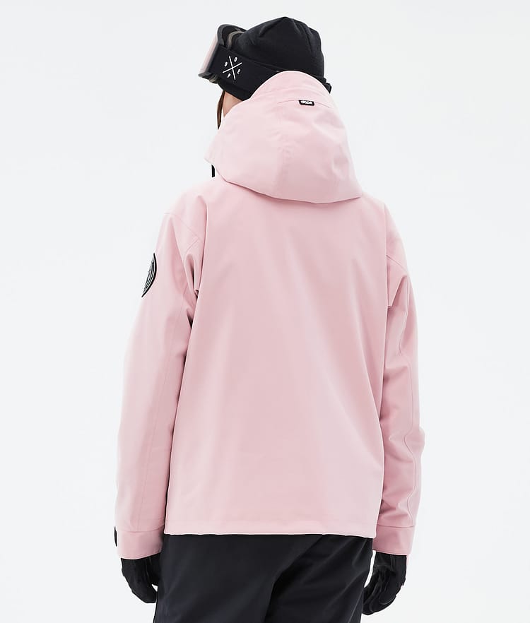 Dope Blizzard W Full Zip 24 Laskettelutakki Naiset Soft Pink, Kuva 6 / 9