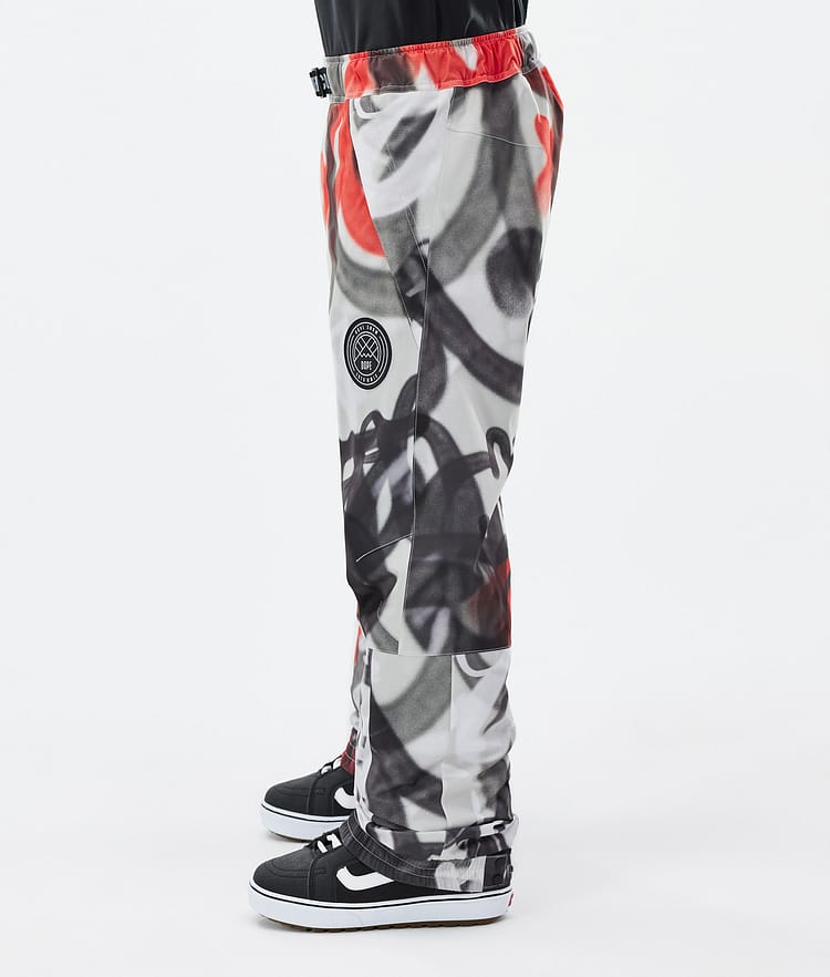 Dope Blizzard 2024 Lumilautailuhousut Miehet Spray Black Red, Kuva 3 / 5