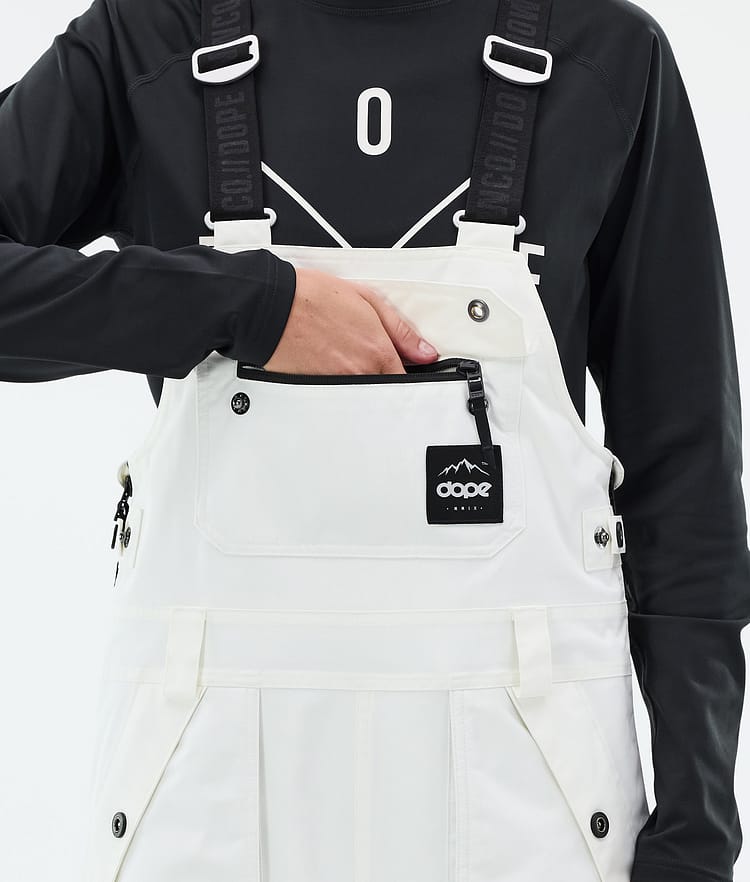 Dope Notorious B.I.B W Lumilautailuhousut Naiset Whitish, Kuva 6 / 7